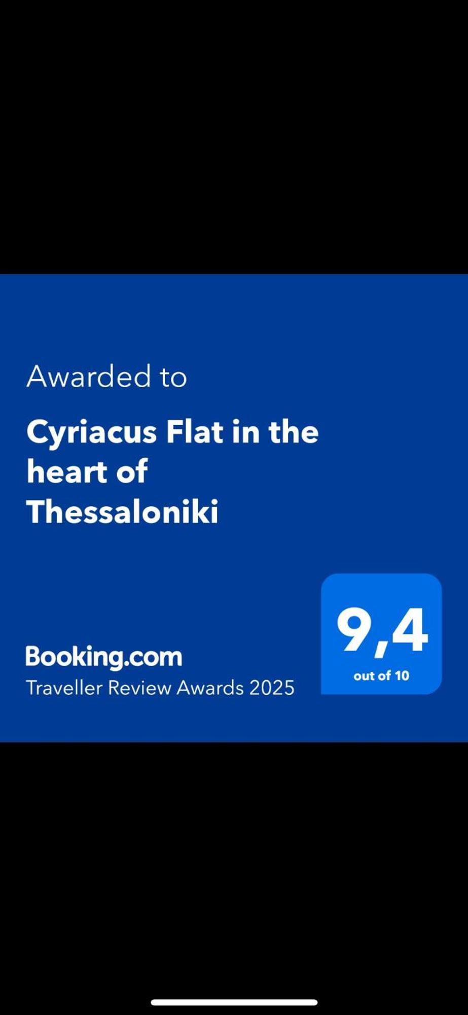 Cyriacus Flat In The Heart Of Thessaloniki Apartment Exterior photo